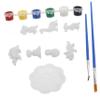 Kisangel Dinosaur Party Favors Paintable Plaster Dolls Unpainted DIY Figurines Boy Girl Painting Craft for Boys view 1