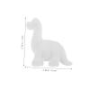 Kisangel Dinosaur Party Favors Paintable Plaster Dolls Unpainted DIY Figurines Boy Girl Painting Craft for Boys view 2