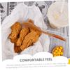Abaodam 6pcs Realistic Fake Fried Chicken Legs Lifelike Drumstick Props for Kitchen Home Decor Prank Decoration Photography Accessories Material view 4