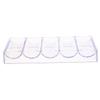 BESTonZON 1pc Acrylic Poker Chips Storage Box Chip Tray Organizer for Tidy Tables Lightweight Design for and Practical Storage view 1