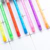 10Pcs Stackable Push Fun Pencils with Eraser Stacking Point Leads Pencils Translucent Multiple Point Stackable Pencil view 4