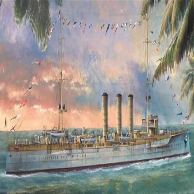MRY-SFW FH1306S 1/700 German Navy Cruiser Emden