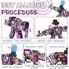Electric Gel Ball Blaster 160+ FPS High Speed with Goggles, Rechargeable Gel Ball Splatter Toy - Shooting Team Game Outdoor Activities Party Gift for 14 Age Up (Purple) view 2
