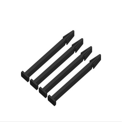 1/8 Off-Road Buggy Tire Sticks, 4pcs (Black)