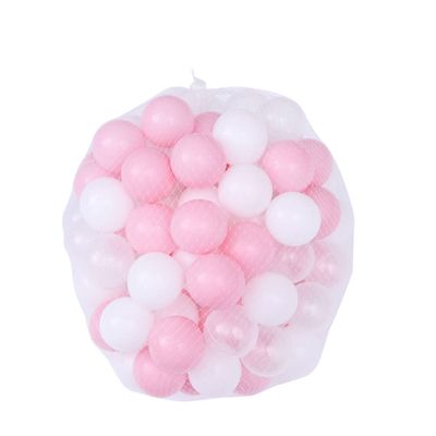 Garneck 100pcs Crush Plastic Ocean and White for Boy Girl Play for Pits Playhouses and Pools Safe Pe Material for Toddlers