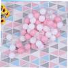 Garneck 100pcs Crush Plastic Ocean and White for Boy Girl Play for Pits Playhouses and Pools Safe Pe Material for Toddlers view 4