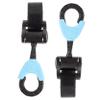 Abaodam 2pcs Stroller Hooks Rotating Hanging Bag Hooks for Diaper Bags Lightweight and Easy to Install Compatible Strollers and view 1