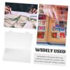Angoily Banknote Collection Sleeve Money Sleeves for Cash 1 Set Banknote Storage Bags Currency Holder Portable view 2