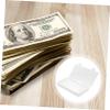 Angoily Banknote Collection Sleeve Money Sleeves for Cash 1 Set Banknote Storage Bags Currency Holder Portable view 3