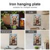 Rustic Floral Baby Bear Tin Sign for Nursery Wall Sweet Animal Metal Art for Infant Bedroom Adorable Gift for New Parents or Baby Shower 5.5x8 inch view 4