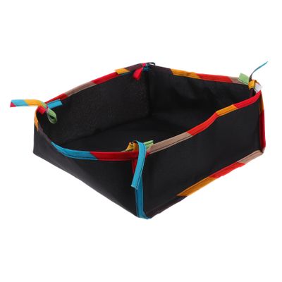 Abaodam Stroller Mesh Storage Bag Stroller Side Bag Pushchair Organizer Pram Hanging Baskets Bottom Basket Accessories