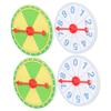 Alipis 4pcs Raffle Wheel Game Turntable Prize Wheel for Parties Lightweight Roulette for Events and Activities and Design for Fun Surprises view 1