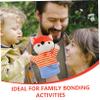 Abaodam Hand Puppets for Interactive Storytelling Plush Stuffed Animal Toys for Boy Girl and Parents Engaging Playtime for Imagination and Creativity for Family Bonding Activities view 3