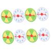 Alipis 8pcs Prize Wheel Rotating Game for Parties Raffle Turntable for Weddings Birthdays and Events Lightweight Design Easy to Store and Use view 1