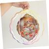 CIYODO 2pcs Metal Blank Wind Spinner for Sublimation DIY Garden Decoration Round Shape for Outdoor Hanging Photos and Designs view 2