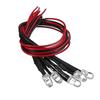 BUGUUYO 50pcs Pre-wired Led Light Bulbs for Rc Toys Red Led Outdoor Beads Low Power Consumption Easy to Connect view 1