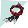 BUGUUYO 50pcs Pre-wired Led Light Bulbs for Rc Toys Red Led Outdoor Beads Low Power Consumption Easy to Connect view 2