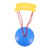 NAMOARLY Indoor Active Play Wobble Disk for Toddlers Rope Toy Kid Kids Workout Exercise Pull Plate view 1