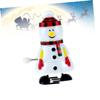 BRIGHTFUFU Boys and Girls Clockwork Toys Snowman Wind up Wind up Toys and Girls Safe Comfortable view 3