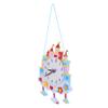 ERINGOGO Kids Clock DIY Kit 1 Set Cartoon Clock Materials Crafts for Kids Time Teaching Aid Non-Woven view 1