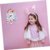 ERINGOGO Kids Clock DIY Kit 1 Set Cartoon Clock Materials Crafts for Kids Time Teaching Aid Non-Woven view 4