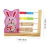 CIYODO Early Learning Toy Kids Wooden Abacus Time Concept Clock Montessori Math Educational Toy view 2