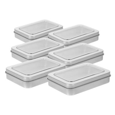 YARNOW 6pcs Game Card Storage Organizer Box for Trading Cards Lightweight and Versatile Case for Easy Access and Organization