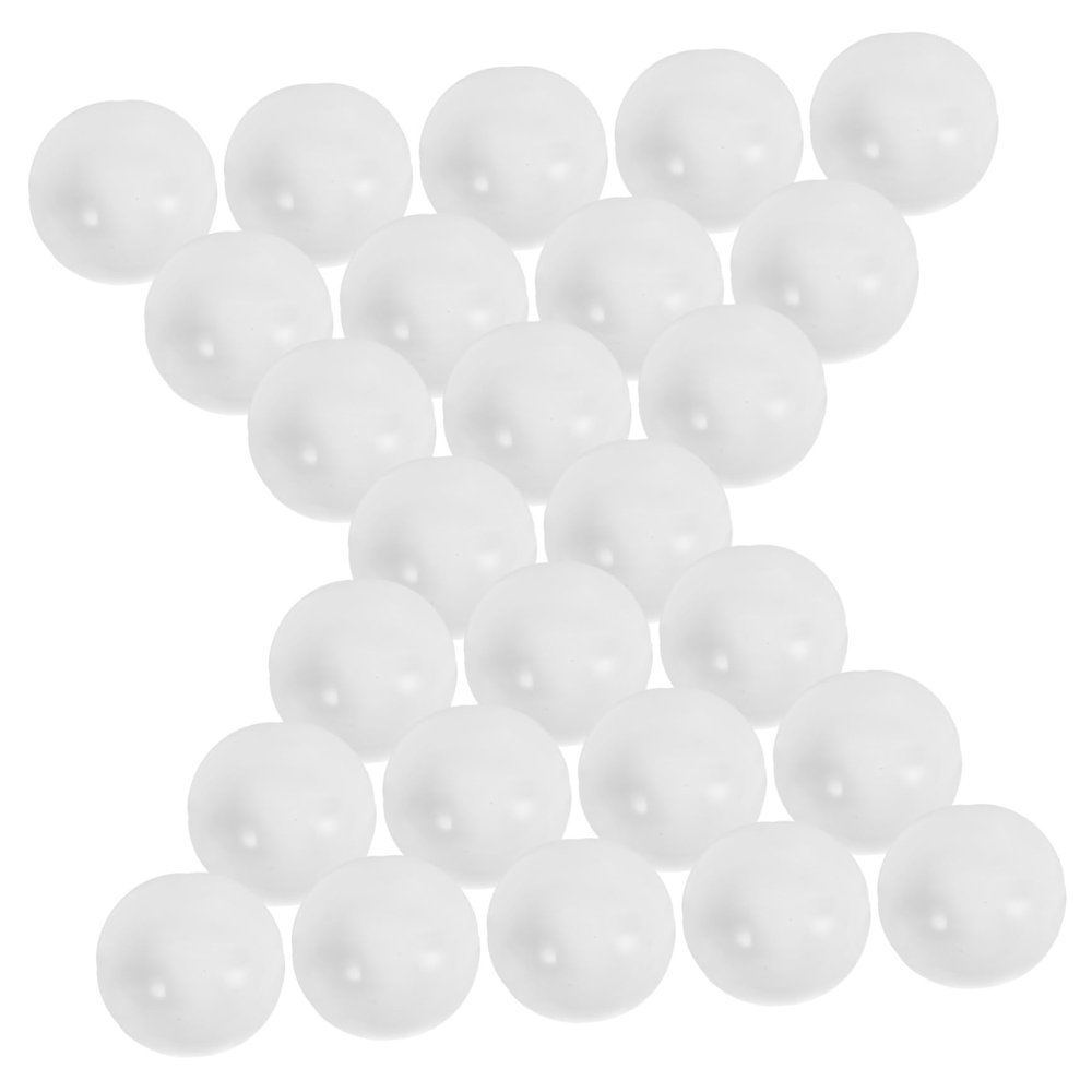 SUPVOX 30pcs Raffle Balls Openable Bingo Balls White for Events Party Supplies
