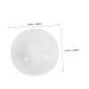 SUPVOX 30pcs Raffle Balls Openable Bingo Balls White for Events Party Supplies view 2