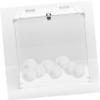 SUPVOX 30pcs Raffle Balls Openable Bingo Balls White for Events Party Supplies view 4