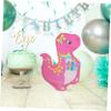 Alipis Pink Dinosaur Pinata Birthday Decor Dino Birthday Decorations Dinosaur Candy Container view 2