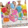 Alipis Pink Dinosaur Pinata Birthday Decor Dino Birthday Decorations Dinosaur Candy Container view 3