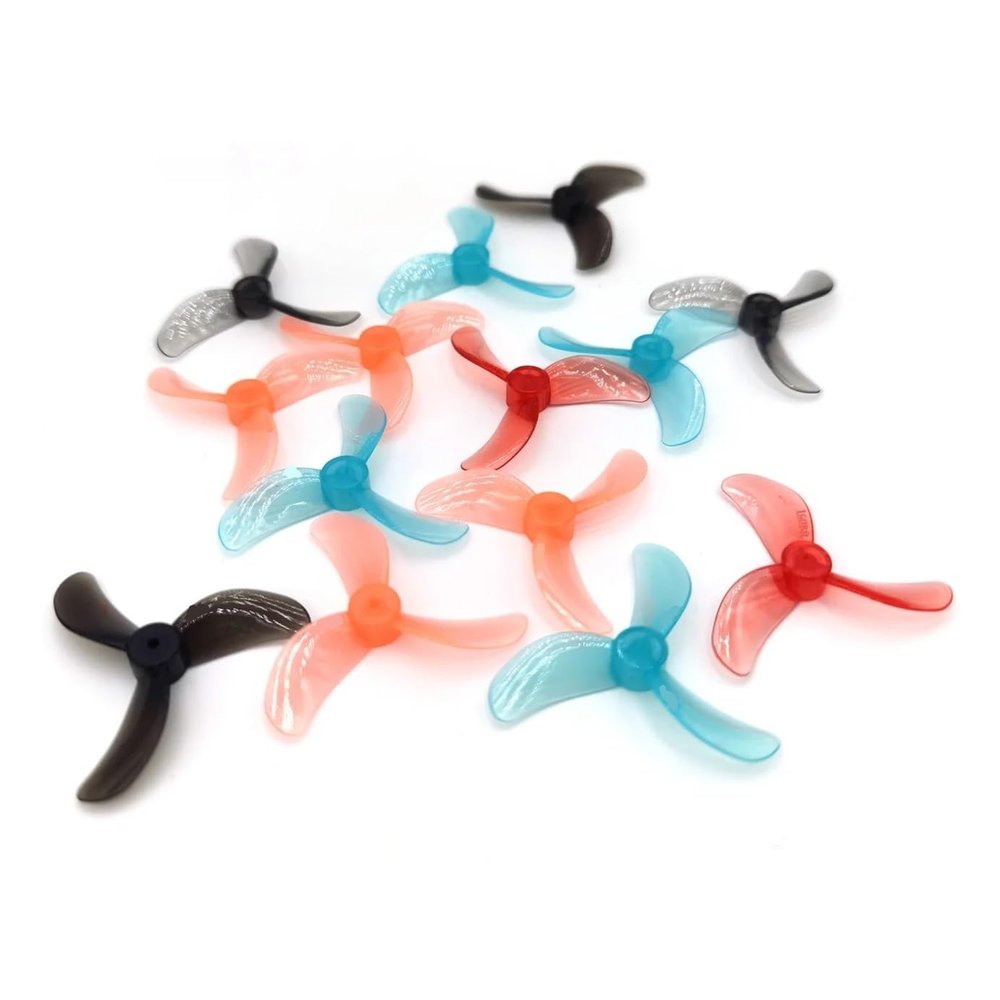 12Pairs(12CW+12CCW) Fit for Gemfan 1608 40mm 3-Blade Propeller 1mm / 1.5mm (Random Color)(12Pairs 1mm Random)