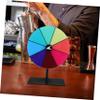 ABOOFAN Turntable Entertainment Props Wheel of Fortune Board Game Lucky Prize Wheel Spinner Wheel for Prizes Game Wheel Spinning Prize Wheel Game Prizes Luck Wheel Party Games Acrylic view 4