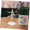 Toddmomy Adjustable Action Figure Display Stand Versatile Support Holder for Dolls and Models for Home Office and Exhibitions Smooth Finish Compatible Various Figures view 4
