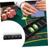 SUPVOX Acrylic Poker Chip Storage Case Holder for Chips for Home and Professional Use Easy to Organize and Travel Essential Gaming Accessory view 4
