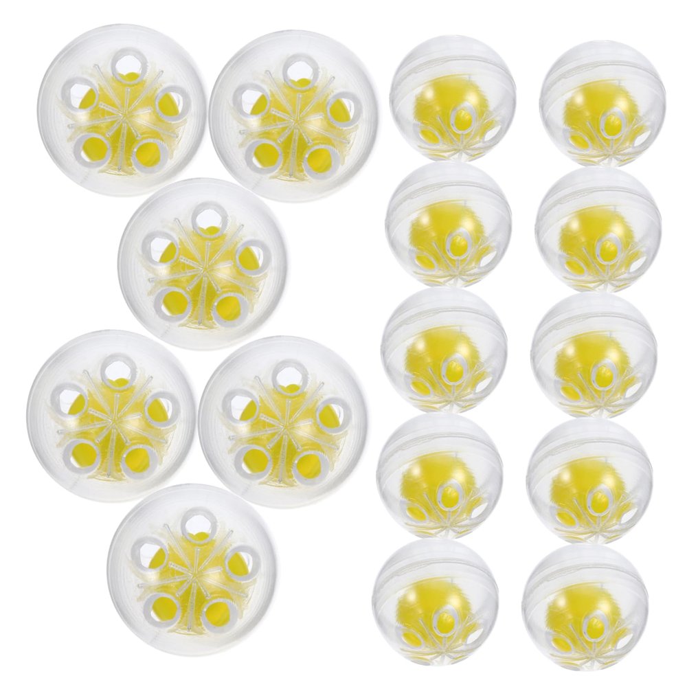 ARTIBETTER 50pcs Bell Dolls Insert Sound Maker Plush Toy Replacement Rattle for Sensory Play Encouraging Fine Motor Skills and Hand-Eye Coordination
