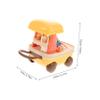 Toddmomy 1set Ice Cream Cart Playset for Boy Girl Miniature Ice Cream Truck Toy Detailed Design Safe Materials Encourages Creative Play for Boys and Girls view 2