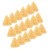 SUPVOX 50pcs Simulated Cheese Models for DIY Projects Kitchen Decor and Photography Props Realistic Cheese Ornaments for Home Parties and Creative Crafts view 1