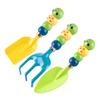 Totority 1set Boys and Girls Gardening Tools Set Cartoon Handheld Shovel and Rake for Boy Girl Lightweight and Gardening Equipment for and Planting Fun view 1