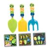 Totority 1set Boys and Girls Gardening Tools Set Cartoon Handheld Shovel and Rake for Boy Girl Lightweight and Gardening Equipment for and Planting Fun view 2