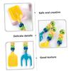 Totority 1set Boys and Girls Gardening Tools Set Cartoon Handheld Shovel and Rake for Boy Girl Lightweight and Gardening Equipment for and Planting Fun view 4