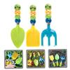 KICHOUSE 1set Boys and Girls Gardening Tools Cartoon Beach Shovel and Rake for Outdoor Fun Lightweight and Safe Planting Tools for Boy Girl for Garden Sandbox and Beach Play view 2
