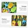 KICHOUSE 1set Boys and Girls Gardening Tools Cartoon Beach Shovel and Rake for Outdoor Fun Lightweight and Safe Planting Tools for Boy Girl for Garden Sandbox and Beach Play view 4