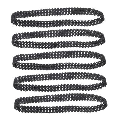 SUPVOX DIY Tank Tracks 5pcs Replacement for Robot Easy to Install Enhance Traction Stability