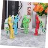 BESTonZON 30pcs Parachute Toy for Outdoor Fun Easy to Use Boy Girl Flying Toys for Boys and Girls for Birthday Parties Holidays and Family Activities view 4