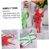 CIYODO 30pcs Boys and Girls Parachute Toy Mini Soldier Parachute Fly Toys for Boys and Girls Outdoor Sports Game view 3