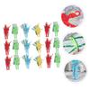 CIYODO 30pcs Boys and Girls Parachute Toy Mini Soldier Parachute Fly Toys for Boys and Girls Outdoor Sports Game view 4