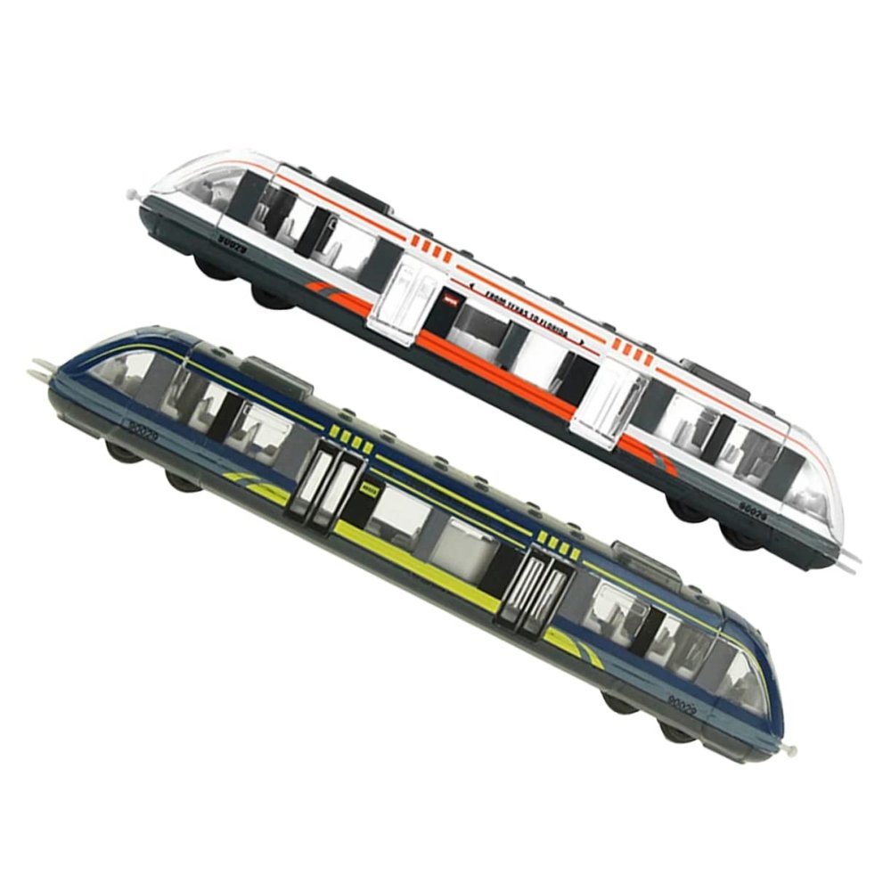 CORHAD 2Pcs Simulation High Speed Train Track for Ages Electric Train Boys and Enhances Manual Skills and Intelligence