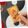 FELTECHELECTR 2pcs Wealth Amulet Card God of Auspicious Card for Luck and Compact Design Blessed by Wealth Gods for Attracting Prosperity view 4
